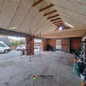 Ocieplenie pianą PUR — realizacja Misiura