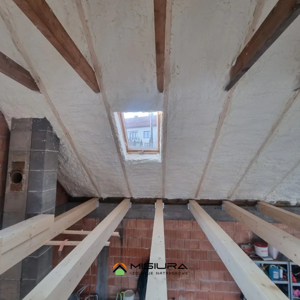 Ocieplenie pianą PUR — realizacja Misiura