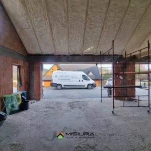 Ocieplenie pianą PUR — realizacja Misiura