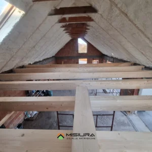 Ocieplenie pianą PUR — realizacja Misiura